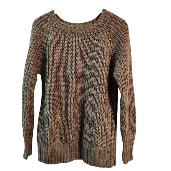 American Eagle Outfitters AEO Jegging Sweater tan Size medium - Picture 1 of 7